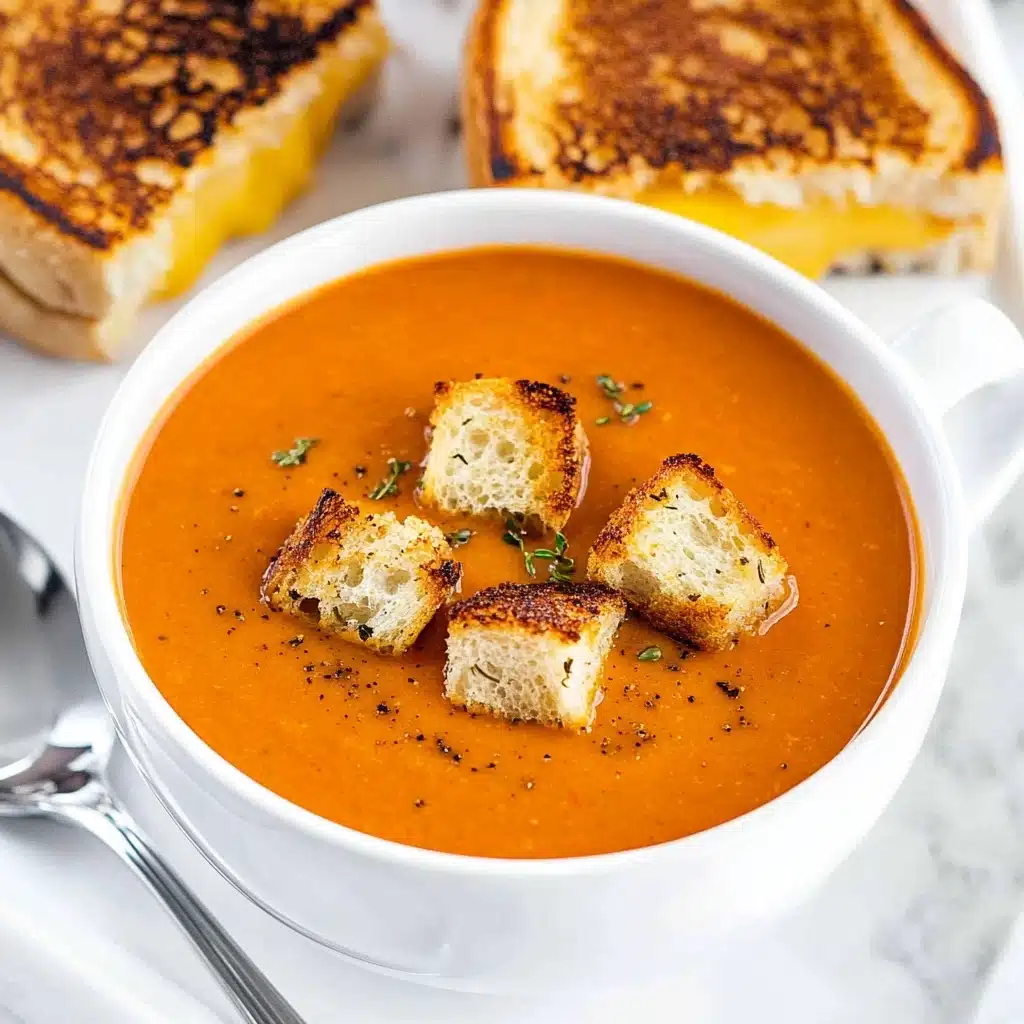 Roasted Tomato Basil Soup Recipe - Recipe Image