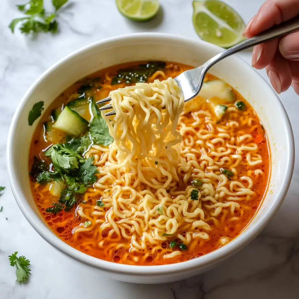 Spicy Coconut Curry Ramen Recipe - Recipe Image