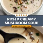 Creamy Mushroom Soup Recipe