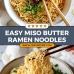 Miso Butter Noodles Recipe