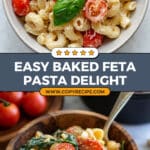 Baked Feta Pasta Recipe