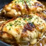 French Onion Stuffed Chicken Recipe