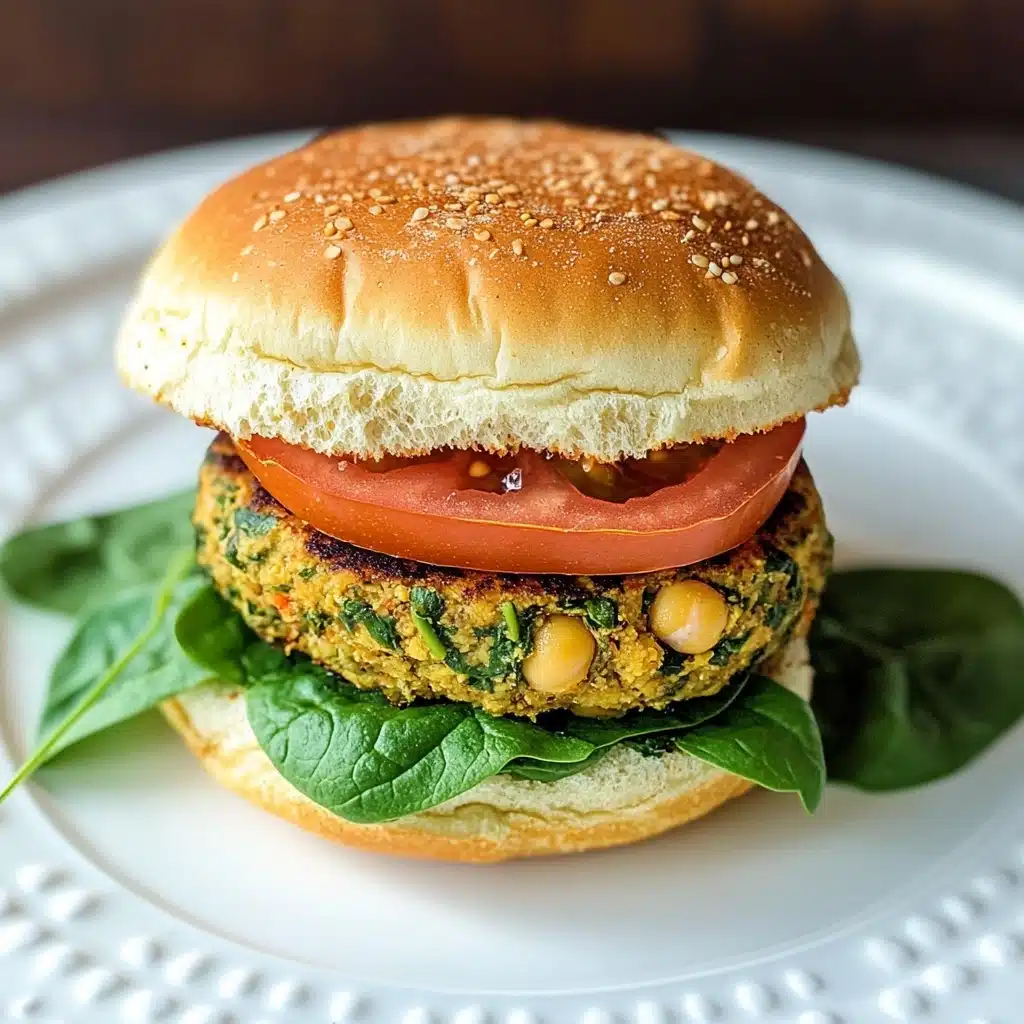 Vegan Zucchini Chickpea Burgers Recipe - Recipe Image