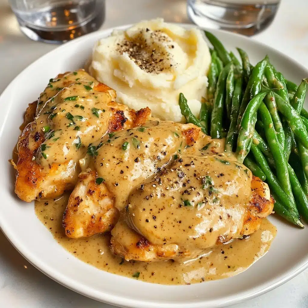 Creamy Garlic Herb Chicken Recipe - Recipe Image