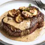 Creamy Mushroom Sauce for Steak Recipe