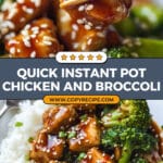 Instant Pot Chinese Chicken and Broccoli Recipe