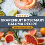 Grapefruit Rosemary Paloma Recipe