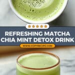 Japanese Matcha Chia Weight Loss Drink Recipe