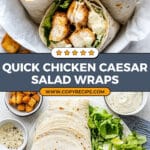 Chicken Caesar Wrap Recipe