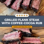 Deliciously Good Flank Steak with Cocoa-Coffee Rub Recipe