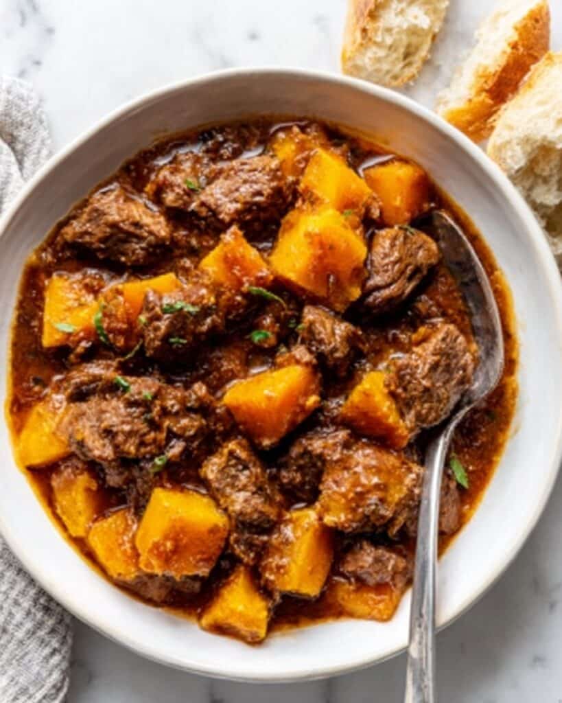 Beef Stew with Pumpkin Recipe