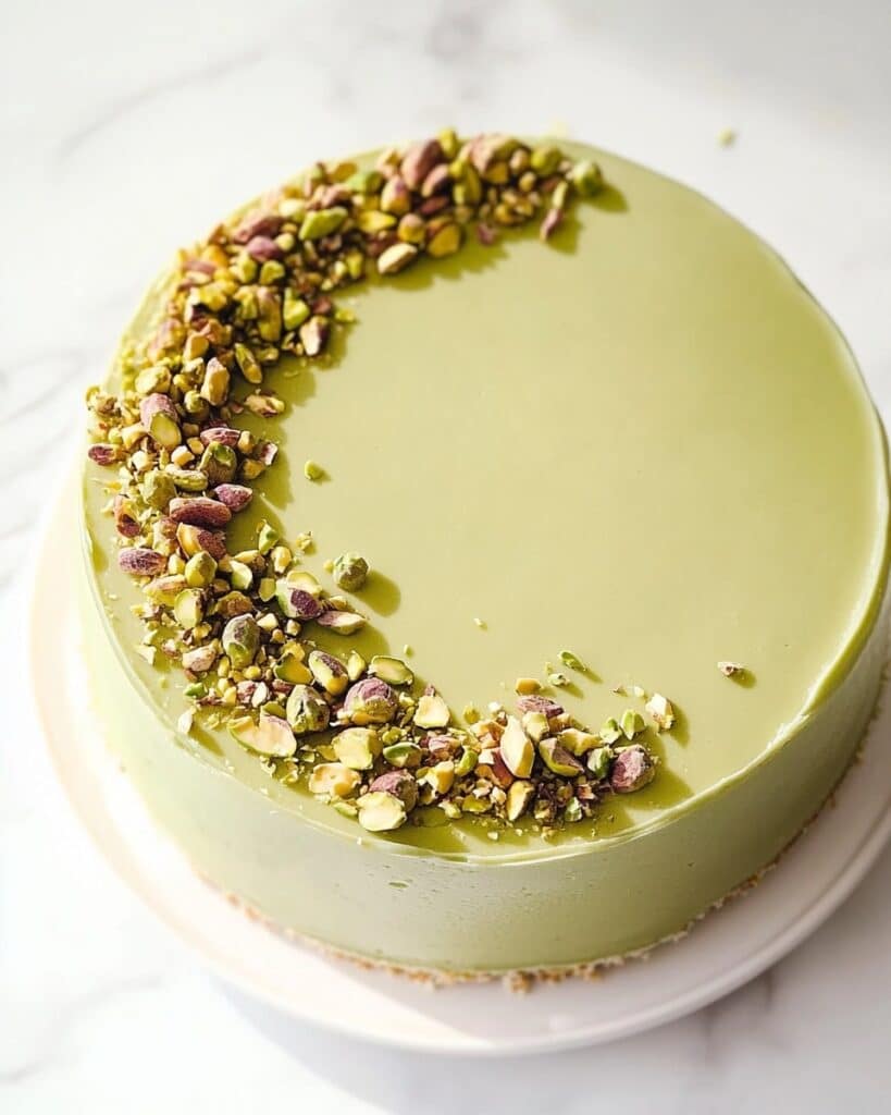 No Bake Pistachio Cheesecake Recipe