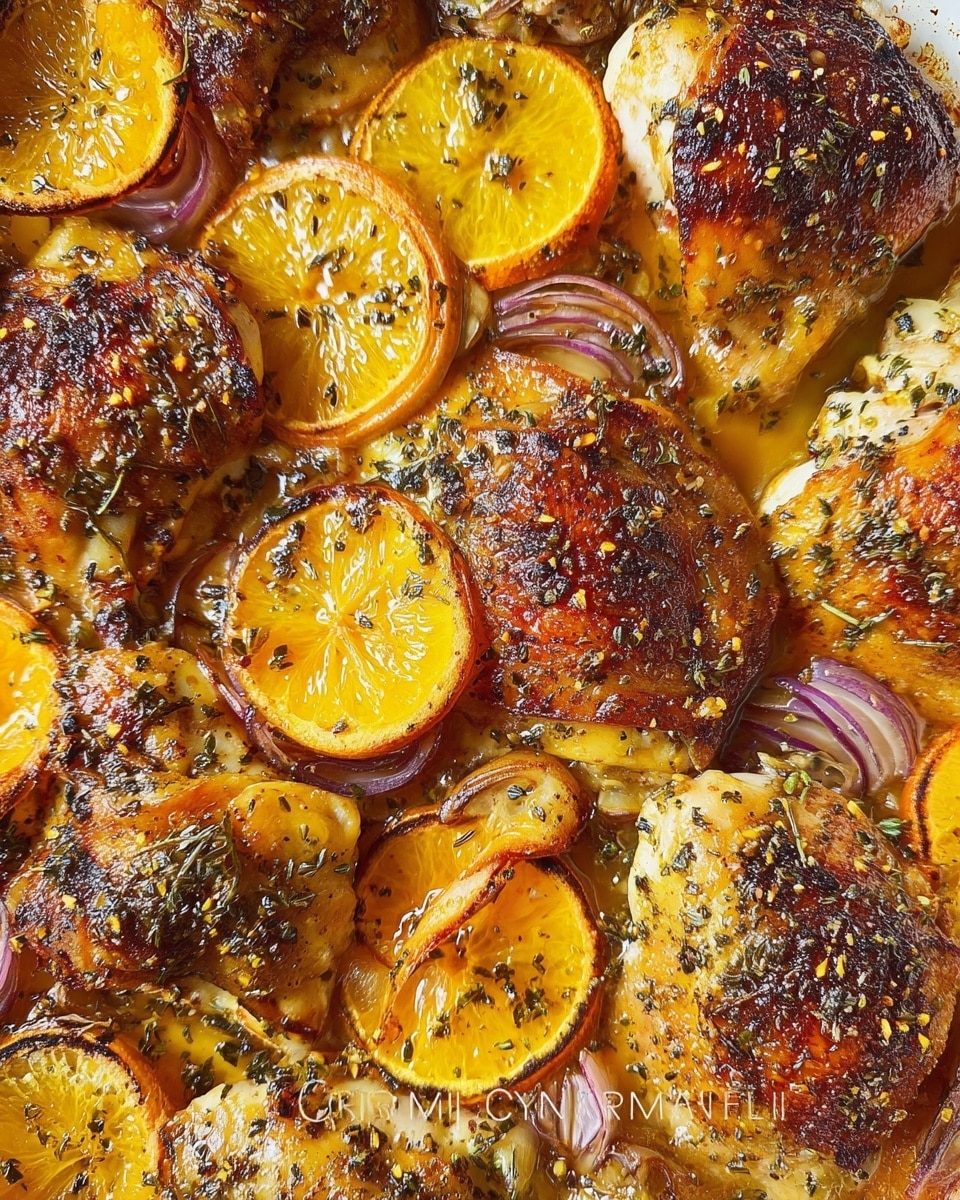 Herb and Citrus Oven Roasted Chicken Recipe