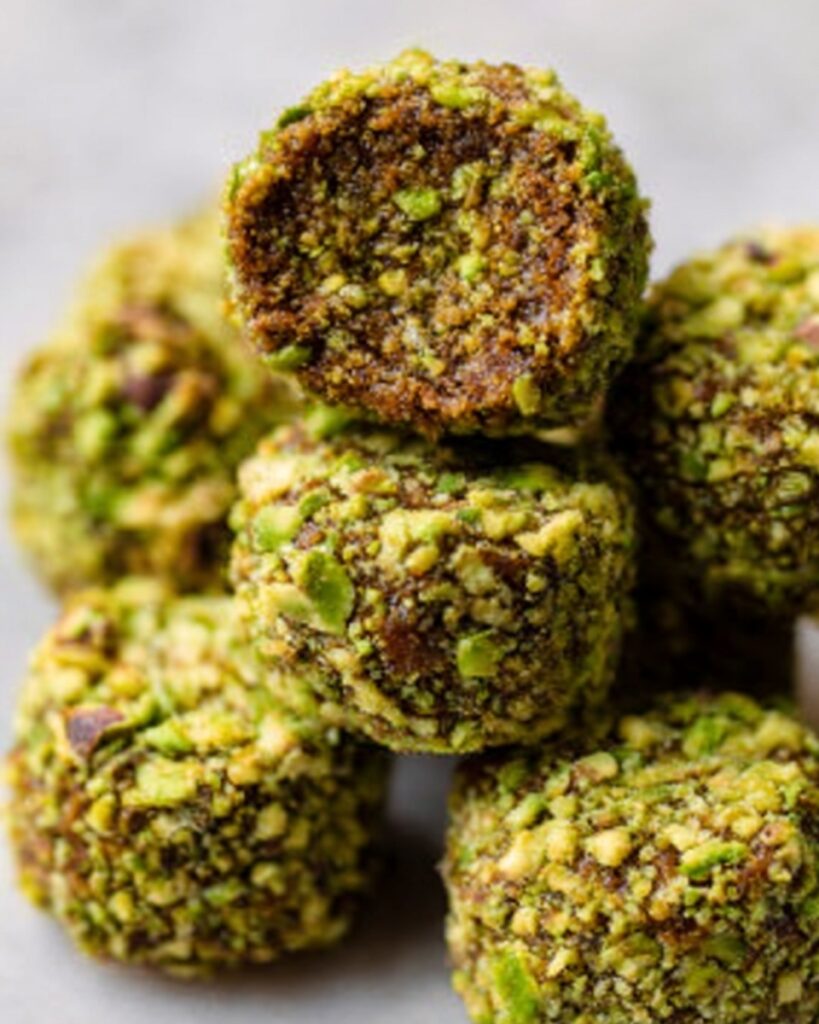 Pumpkin Pistachio Energy Balls Recipe