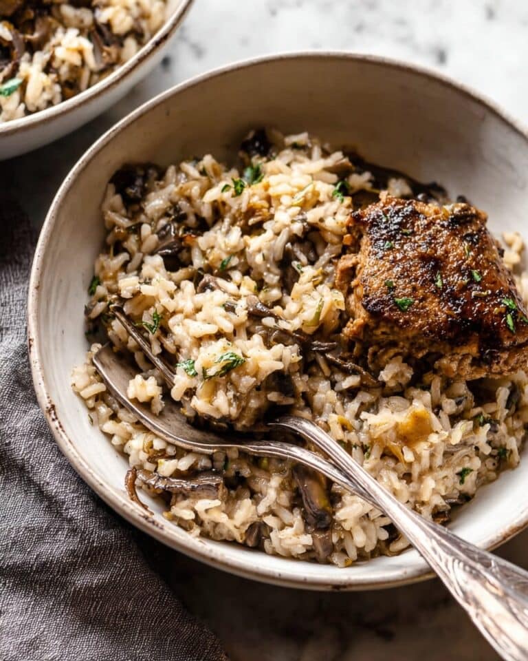 Crockpot Herb Butter Chicken and Wild Rice Recipe