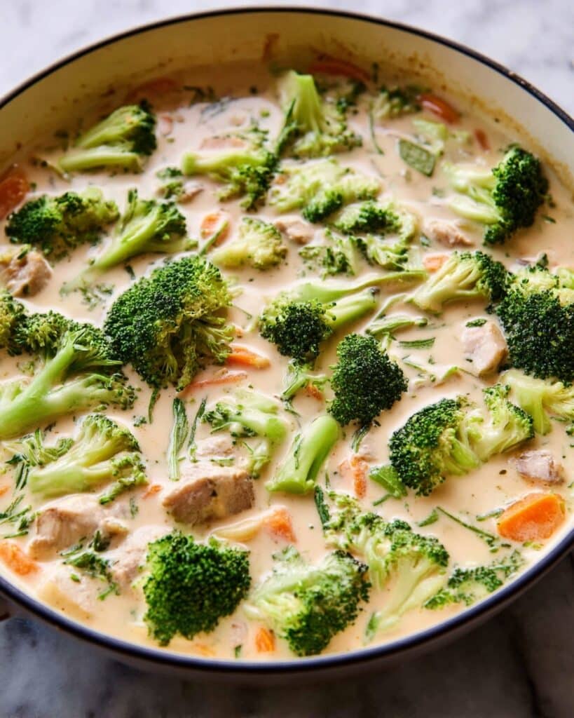 Broccoli Cheddar Chicken and Noodle Casserole Recipe