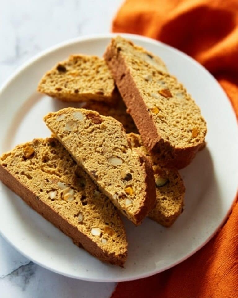 Pumpkin Hazelnut White Chocolate Biscotti Recipe