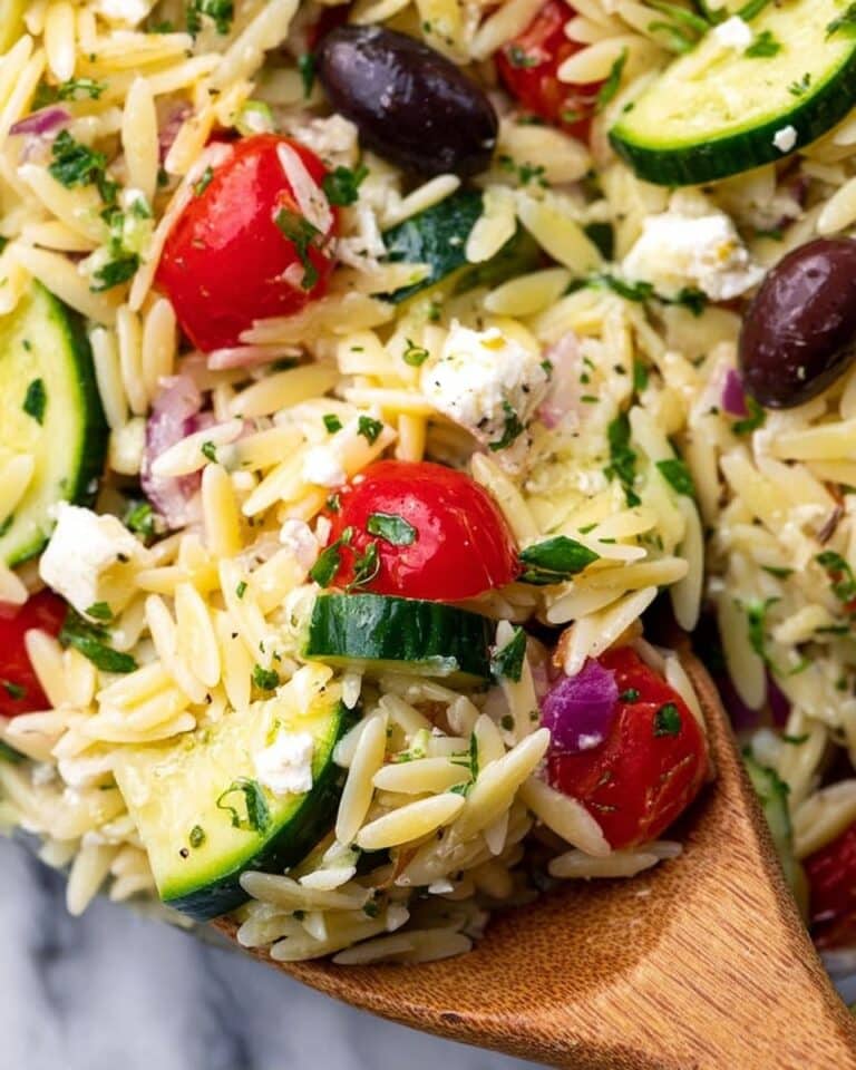 Mediterranean Orzo Salad Recipe