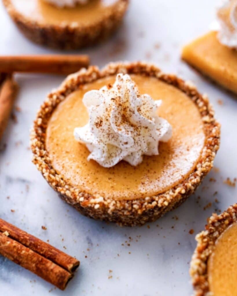 Mini Pumpkin Pie Tarts Recipe