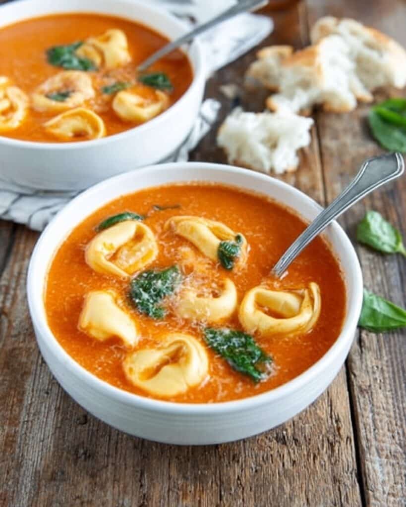 Creamy Tomato Tortellini Soup Recipe