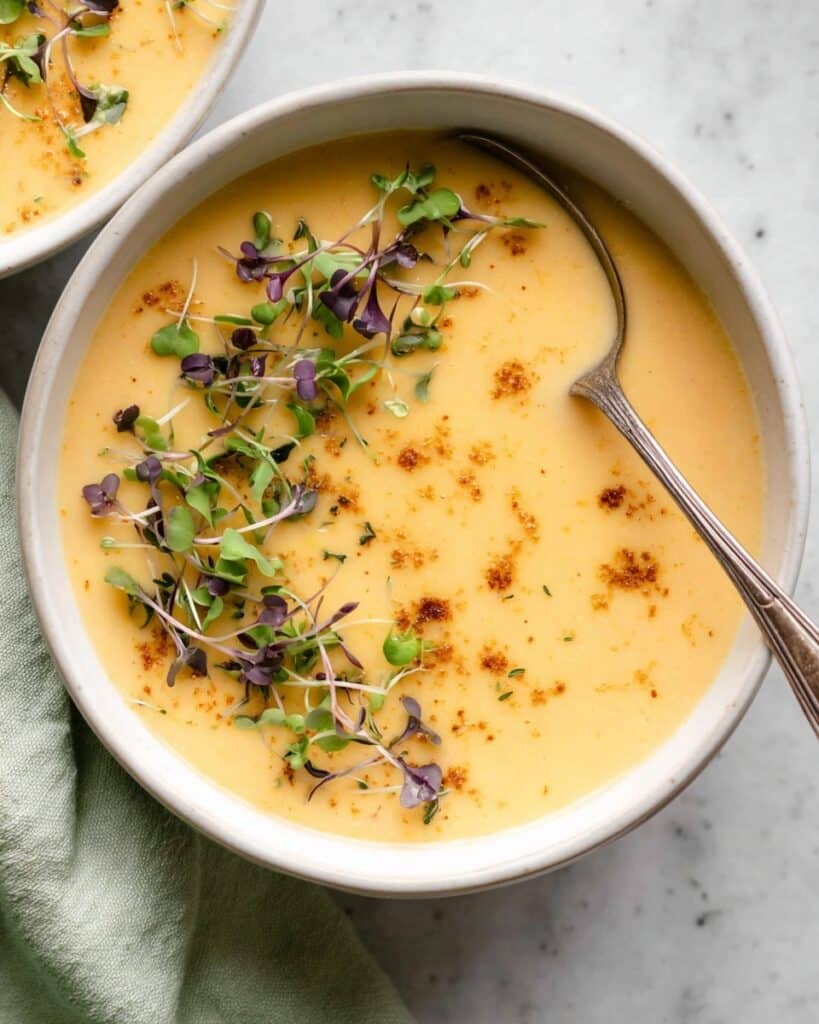 Creamy Potato Soup with White Beans and Lemon Recipe