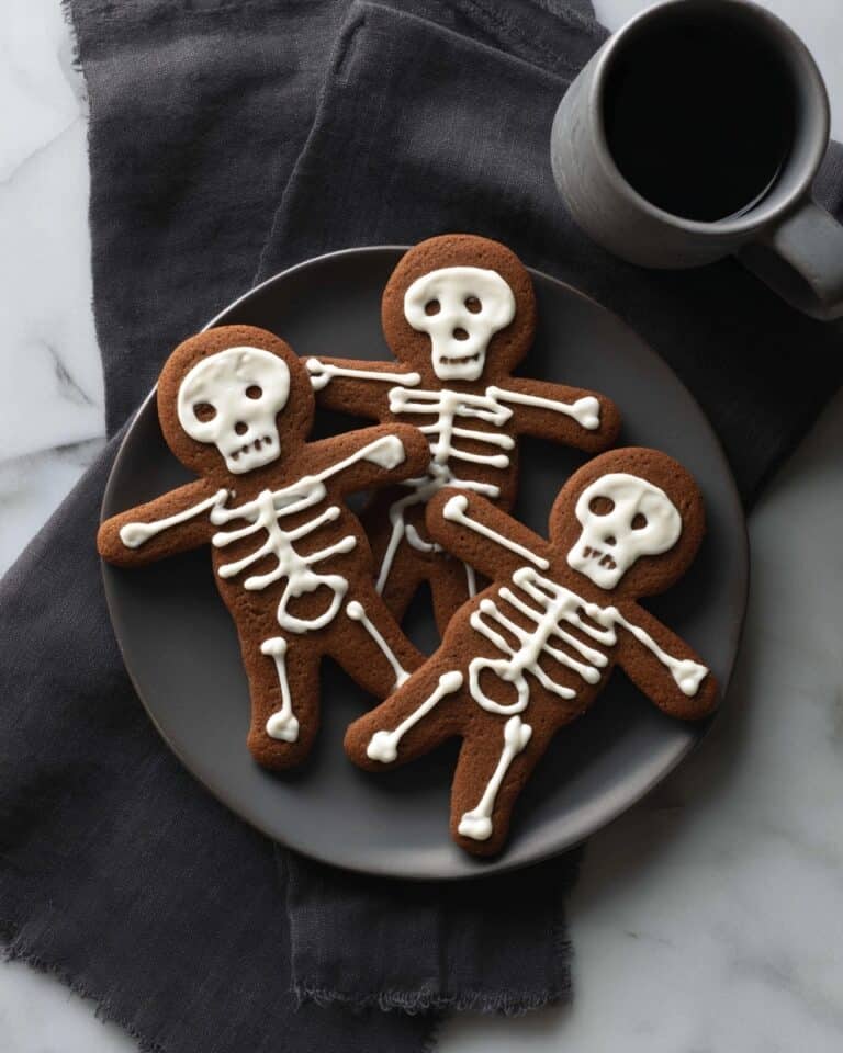 Chocolate Skeleton Cookies Recipe