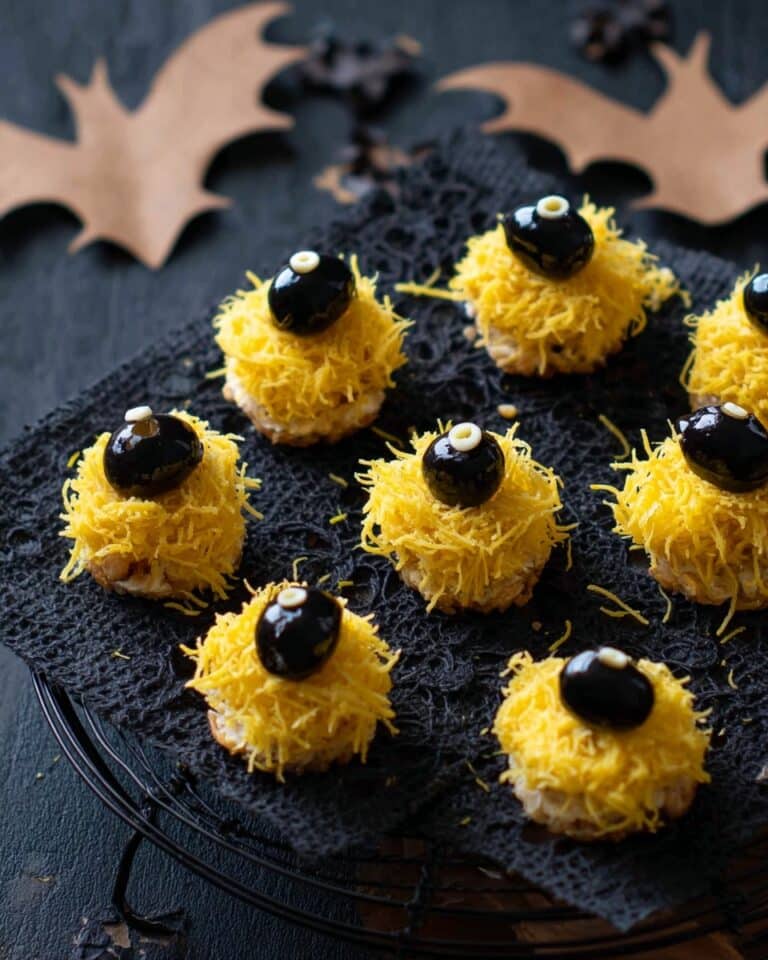 Halloween Cheese Cups Recipe