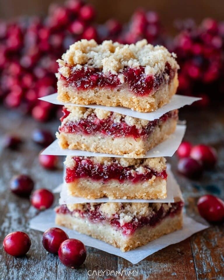 Cranberry Bog Bars Recipe