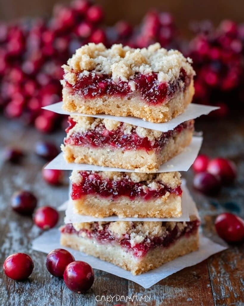 Cranberry Bog Bars Recipe