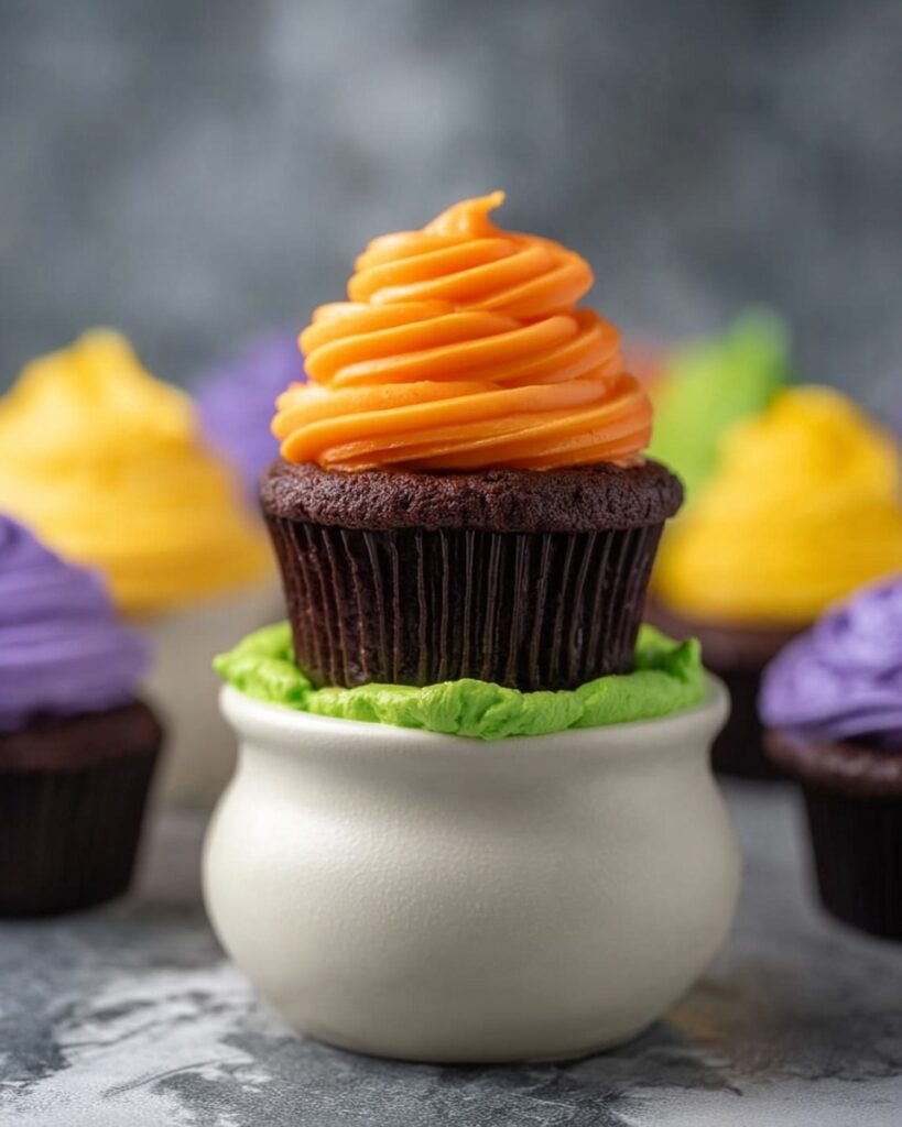 Hocus Pocus Chocolate Cupcakes Recipe