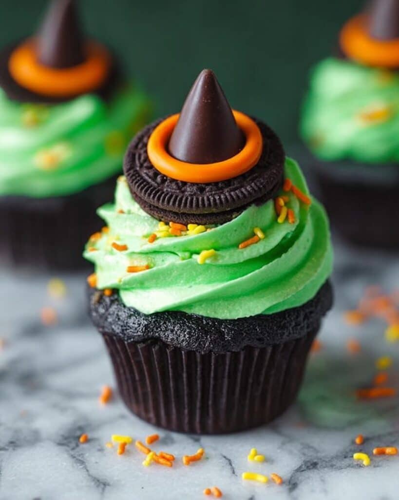 Melted Witch Cupcakes Recipe