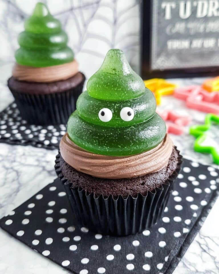 Halloween Slime Cupcakes Recipe