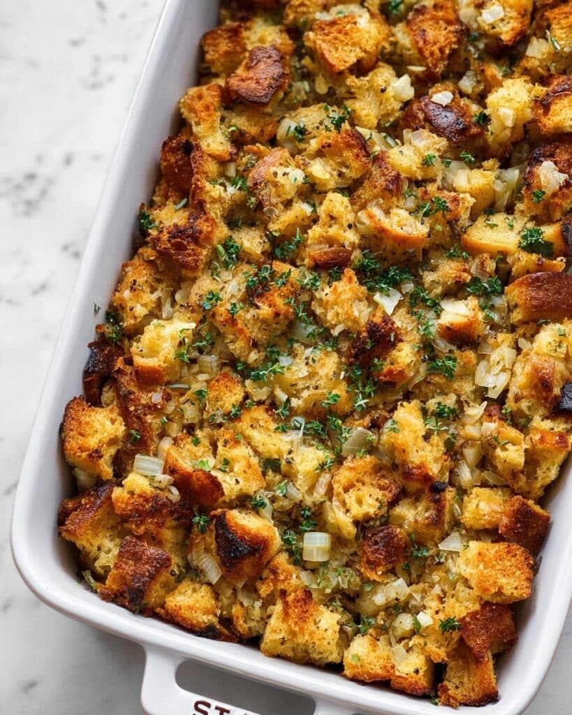 Our Favorite Buttery Herb Stuffing Recipe
