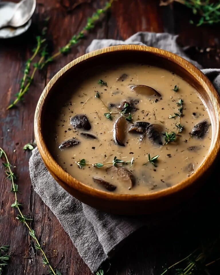 Creamy Wild Mushroom Soup Recipe