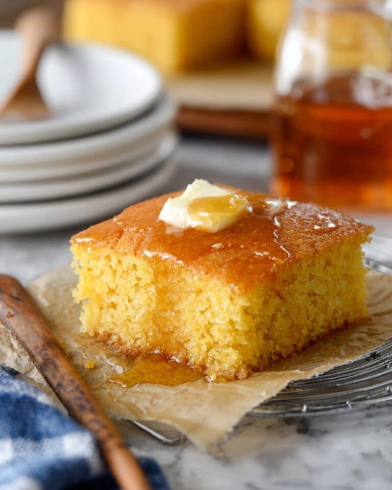 Homemade Sweet Cornbread Recipe