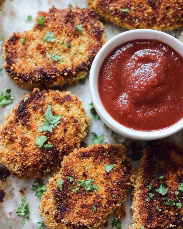 Parmesan Crusted Turkey Cutlets Recipe