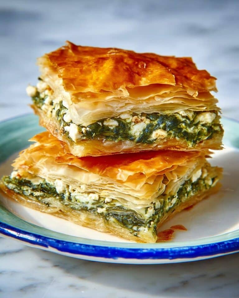 Authentic Greek Spinach and Feta Pie – Spanakopita Recipe