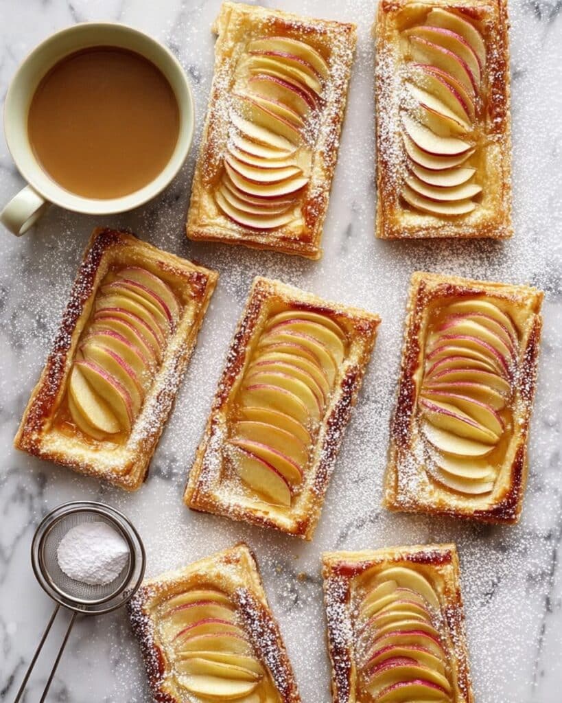 Vanilla Apple Tarts Recipe