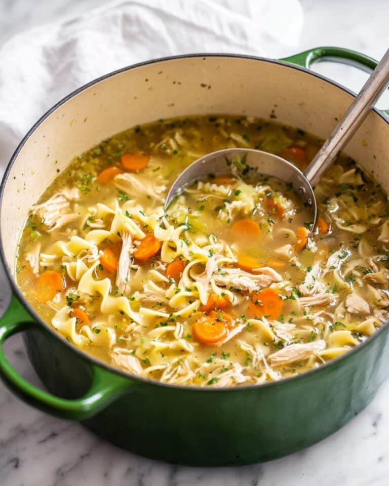 Turkey Soup with Pasta and Vegetables Recipe