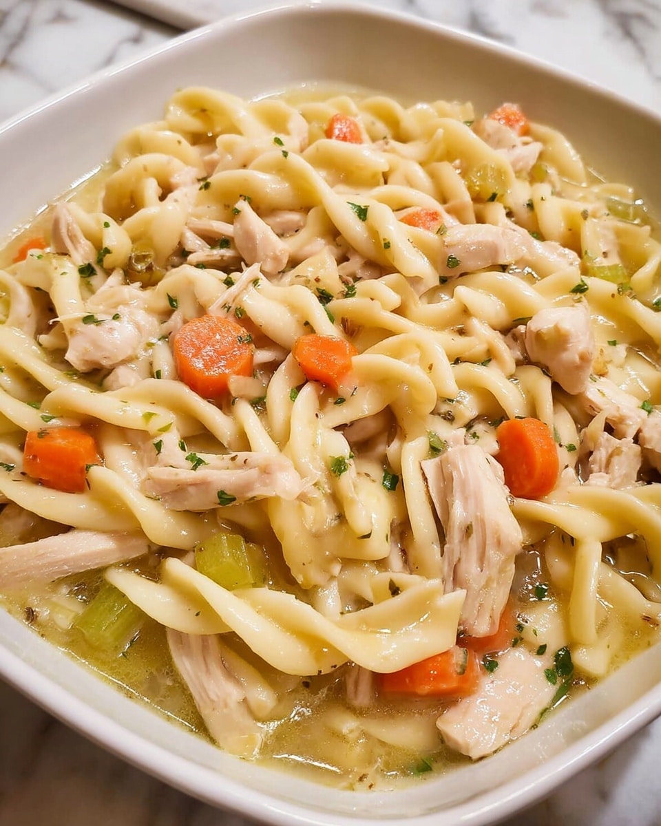 Old Fashioned Turkey and Noodles Recipe