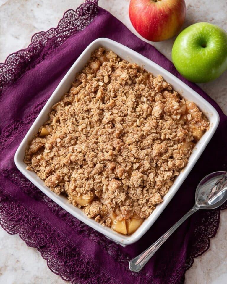 Old Fashioned Easy Apple Crisp Recipe