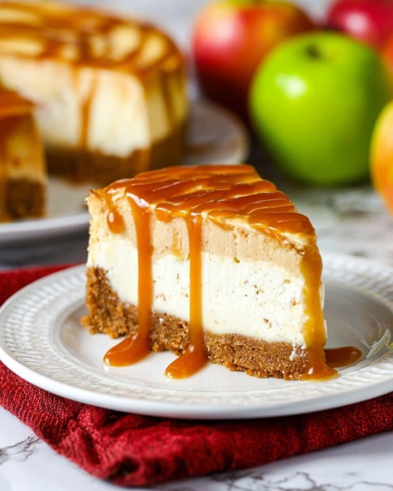 Caramel Apple Cheesecake Recipe