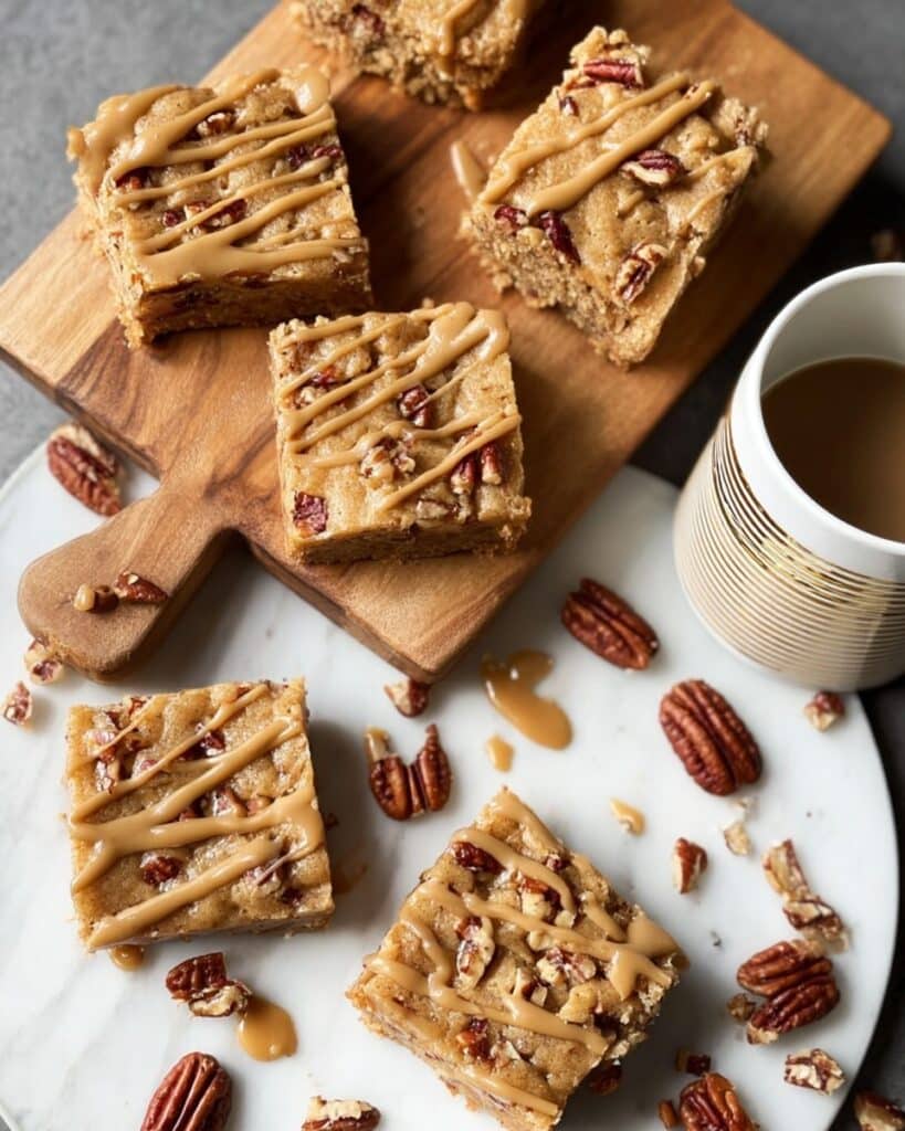 Maple Pecan Blondies Recipe
