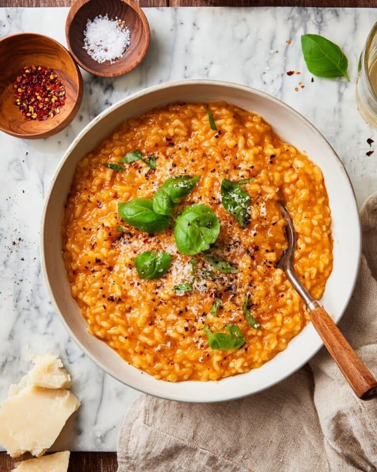 Tomato Basil Risotto Recipe