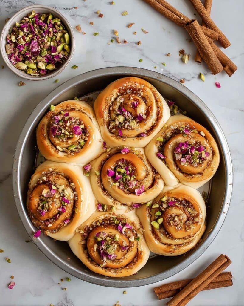 Baklava Cinnamon Rolls Recipe