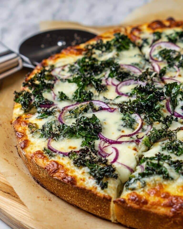 Spinach Ricotta Pizza Recipe