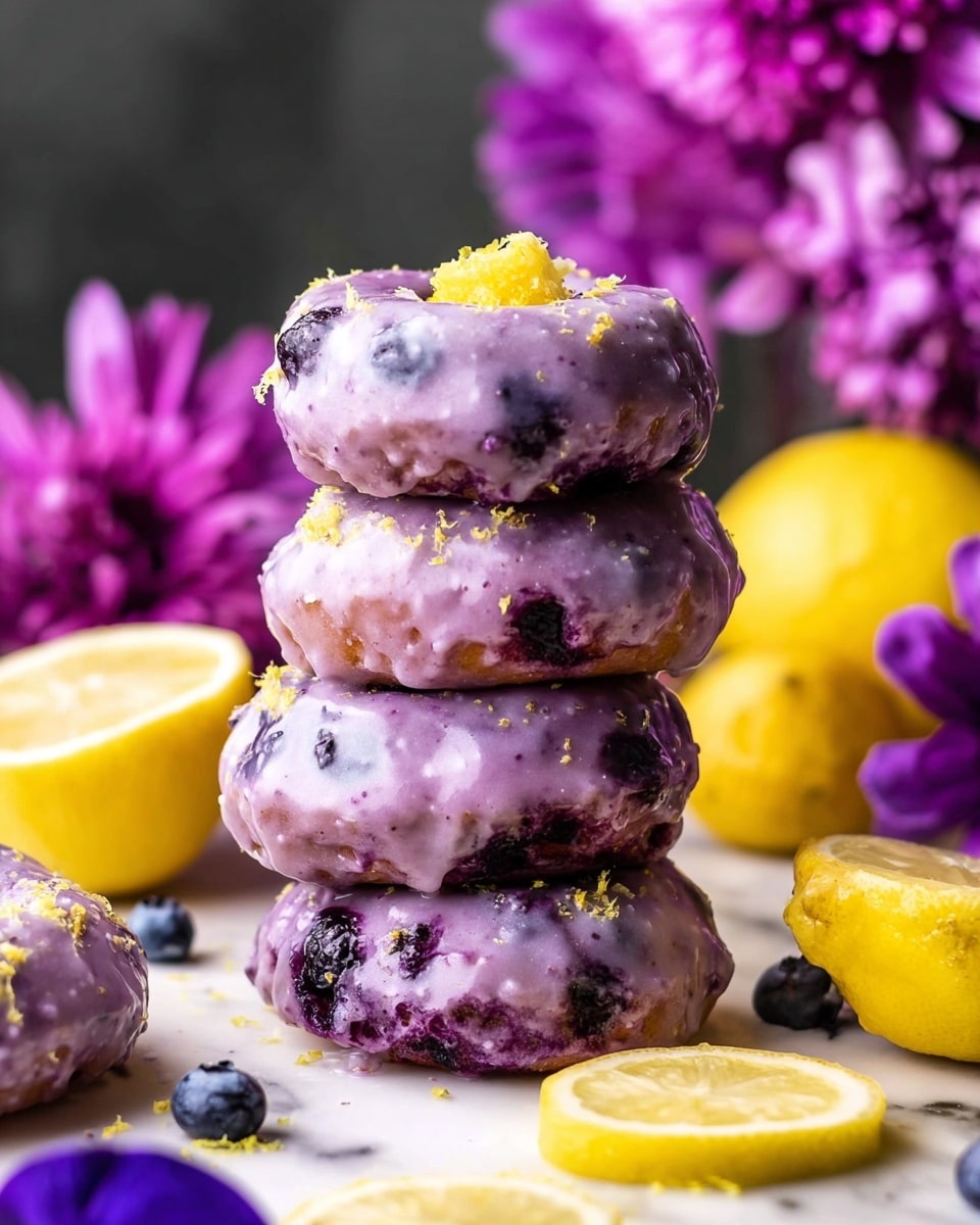 Blueberry Donuts in Air Fryer Recipe